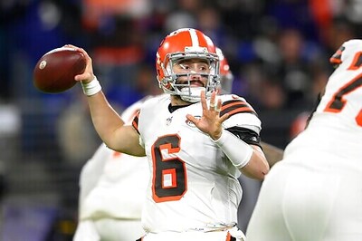 Browns' Mayfield Renewed By Bye, Confident For Stretch Run
