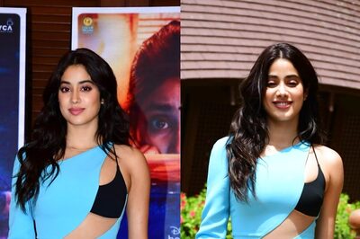 Janhvi Kapoor Makes Heads Turn in Sizzling Cutout Dress During GoodLuck Jerry Promotions, See Pics