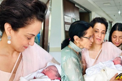 Kangana Ranaut Tears Up as She Holds Nephew For 1st Time, Her Nephew's Name Has Mahabharat Connection