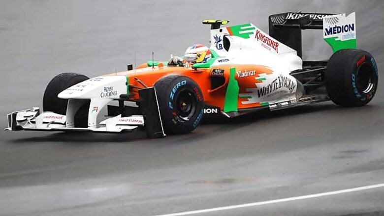 Sutil ninth fastest in rain-hit Malaysian GP qualifying