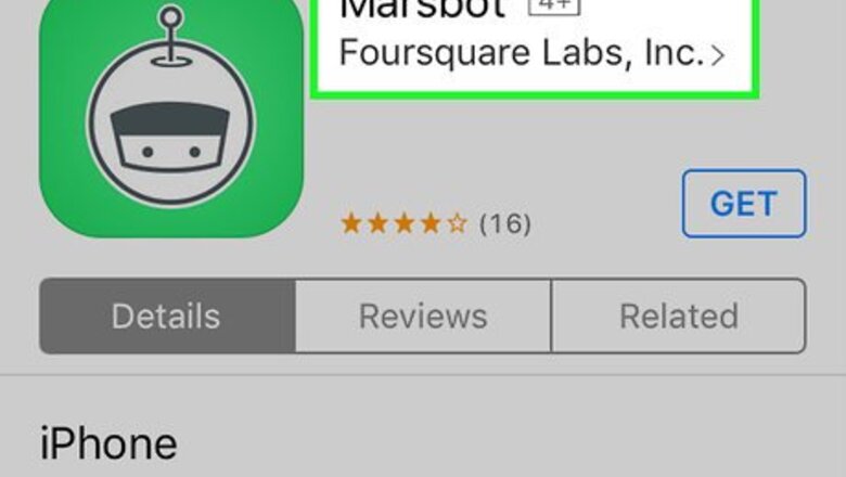 How to Use the Marsbot App