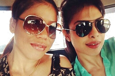 Snapshot: When Priyanka Chopra met Mary Kom in Imphal