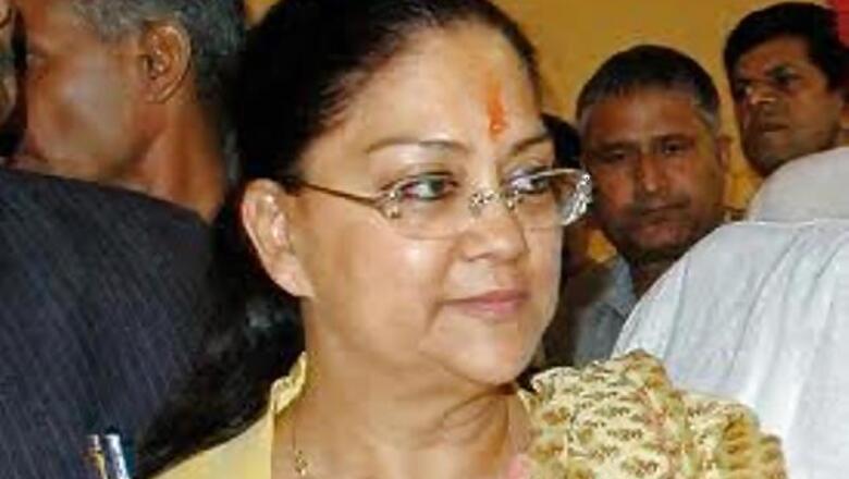 Vasundhara Raje stresses on improvement of schemes