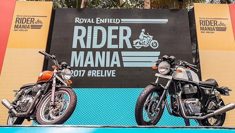 Royal Enfield Interceptor and Continental GT 650 Twin Debuts at Rider Mania 2017