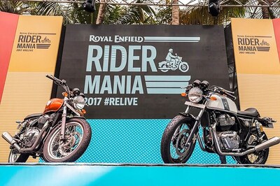Royal Enfield Interceptor and Continental GT 650 Twin Debuts at Rider Mania 2017