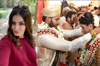 'Wonder What was Served in Buffet': Raveena Tandon Takes Jibe at Nikhil Kumaraswamy's Wedding
