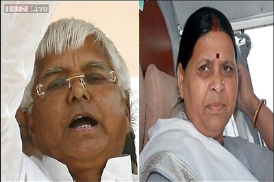 Rabri, her sons to run RJD after Lalu Prasad's conviction in fodder scam