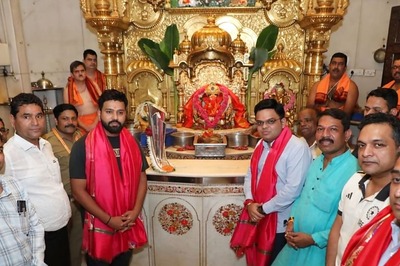 Rohit Sharma and Jay Shah Make Special Visit to Siddhivinayak Temple With T20 World Cup Trophy - See Pics