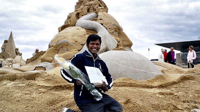 Indian wins Copenhagen sand sculpture contest
