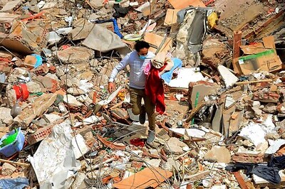 Infant Found Alive After Egypt Building Collapse