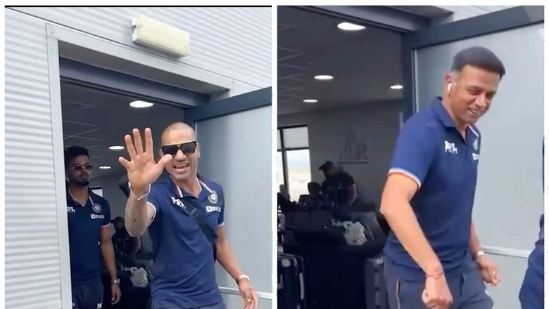 Watch: Rahul Dravid is The Showstopper in Shikhar Dhawan's Viral Reel on Instagram