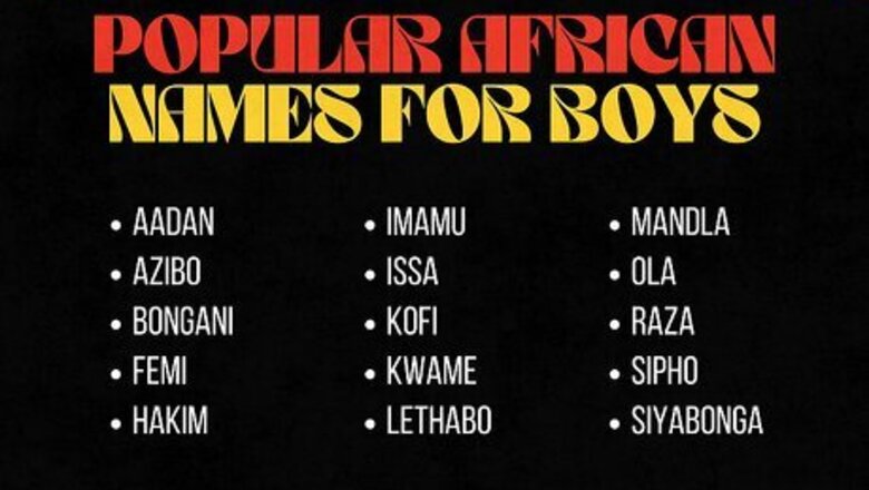 226 African & African American Names for Boys