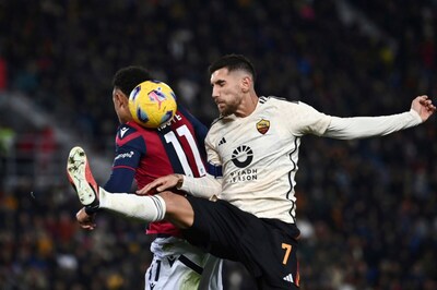 Serie A: Lacklustre Roma Slump to 2-0 Loss at Bologna