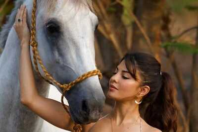 Jacqueline Fernandez Shoots for Magazine Cover at Salman Khan's Farmhouse