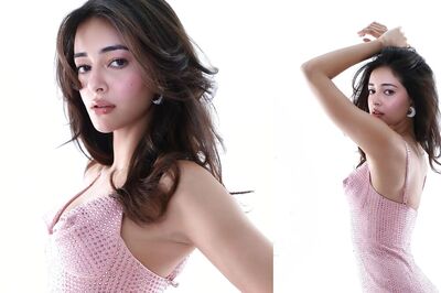 Ananya Panday Exudes Barbie Vibes In A Pink Strapless Bodycon Dress; Guess Its Price