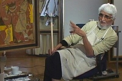 Hussain's work sells for Rs 1.6 cr at Sotheby's auction