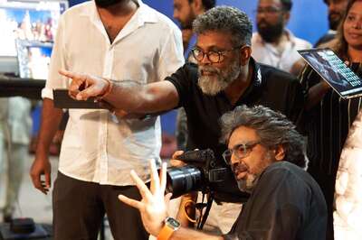 Pushpa 2: First Pic From Sets of Allu Arjun Starrer Reveal Poster In Making, Rashmika Mandanna Reacts