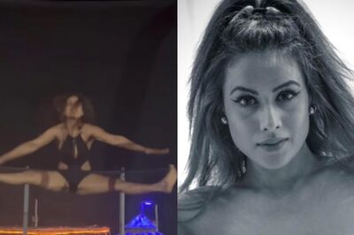 Nia Sharma Performs Splits On Trampoline in Sexy Monokini; Netizen Asks 'Chhoti Bachchi Ho Kya'