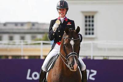 Olympics: Dujardin wins individual dressage gold
