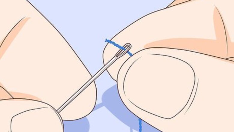 How to Do a Woven Wheel Stitch