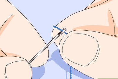 How to Do a Woven Wheel Stitch