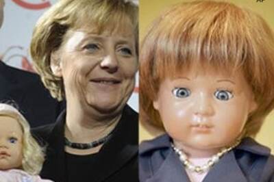 Barbie doll is 50, namesake of Angela Merkel on stands