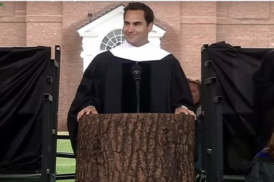 Roger Federer's ‘Tennis Lessons’ from Dartmouth Graduation Speech Goes Viral