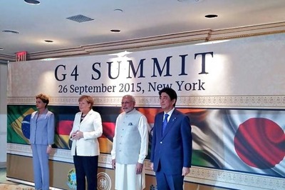 UNSC should include the world's greatest democracies, says PM Modi at G4 meet
