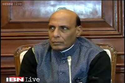 Rajnath reviews security situation ahead of Obama visit