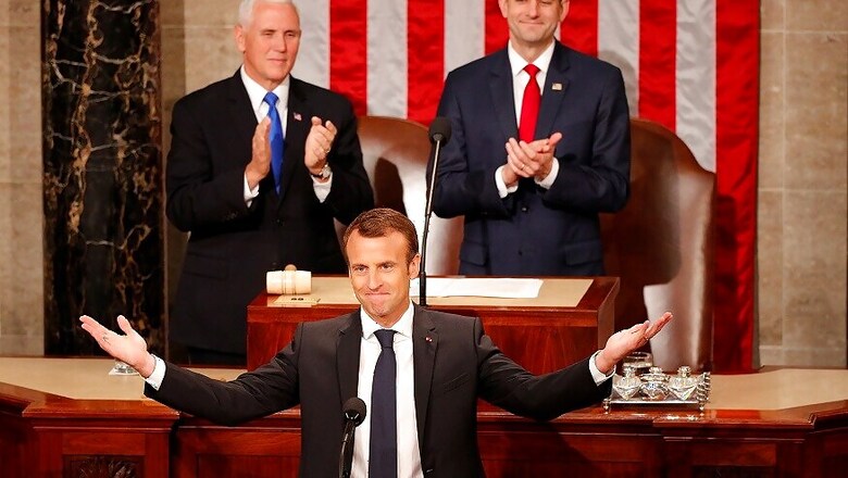 France's Emmanuel Macron Says US Should Not Ditch Iran Deal Without New Accord