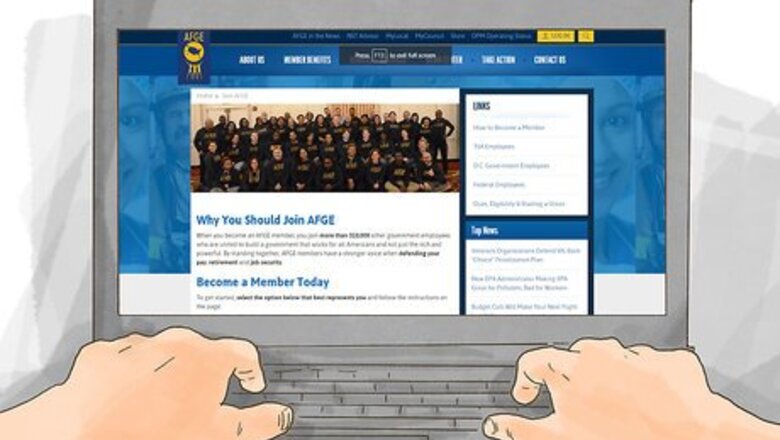 How to Join the American Federation of Government Employees