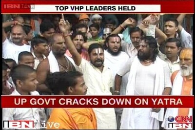 VHP's Ayodhya yatra: Praveen Togadia sent to judicial custody for 14 days