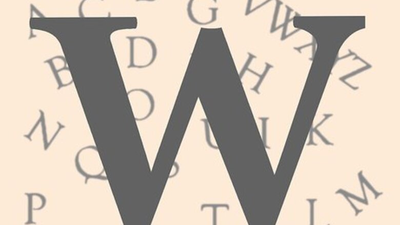 How to Illuminate a Letter