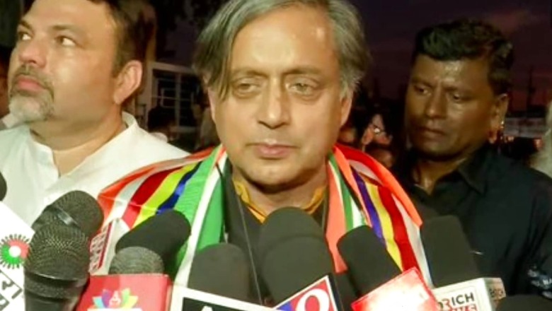 'Here to Stay the Course': Amid Buzz of Withdrawing from Cong Contest, Tharoor Set for 'Fight to Finish'