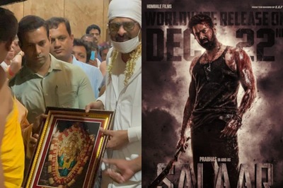 Salaar Part 1: Prabhas, Prashanth Neel, Vijay Kirgandur Seek Blessings At Sri Kateel Durgaaparameshwari Temple