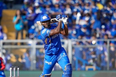 4, 6, 6, 6, 4, 6: Romario Shepherd Bludgeons Anrich Nortje to Score 32 Runs in the Final Over - WATCH