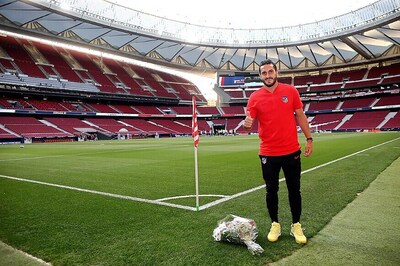 La Liga: Even Via Video Call, Fan's Flower Tradition Brings Atletico Madrid Luck
