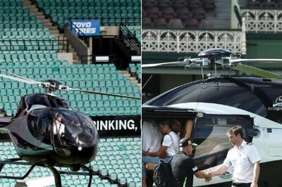 WATCH: David Warner Enters the Sydney Cricket Ground in a Chopper, Delhi Capitals Left Amazed