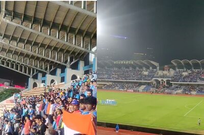 India VS Pakistan: People Hold Banners Calling For Peace After Football Match in Bengaluru