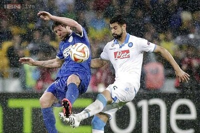 Ukraine's Dnipro Dnipropetrovsk beat Napoli to reach Europa League final