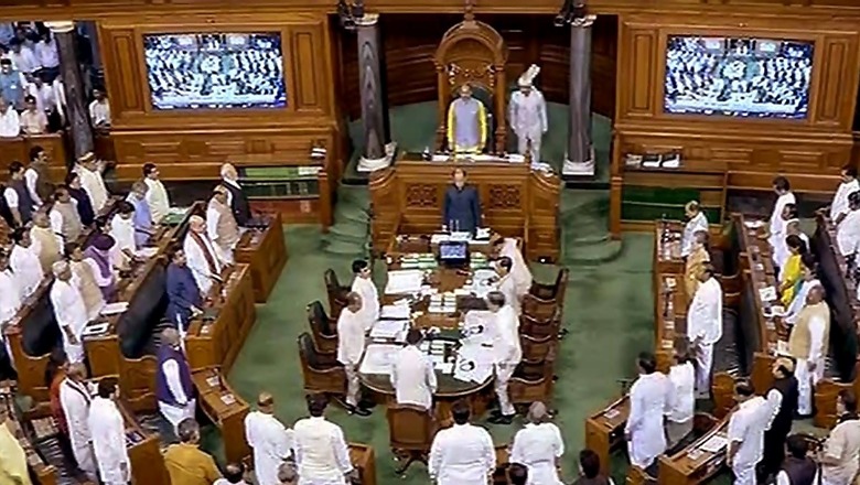 'INDIA' Placards Appear in Lok Sabha for First Time, Opposition Alliance to Stage Joint Dharna on Monday