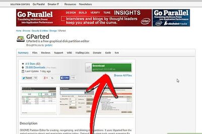 How to Remove a Hard Drive Partition Using Gparted