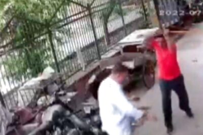 Delhi Man Beats Neighbour, Their Pet With Iron Rod Over 'Barking' Noise, Leaves Them Injured | On Cam