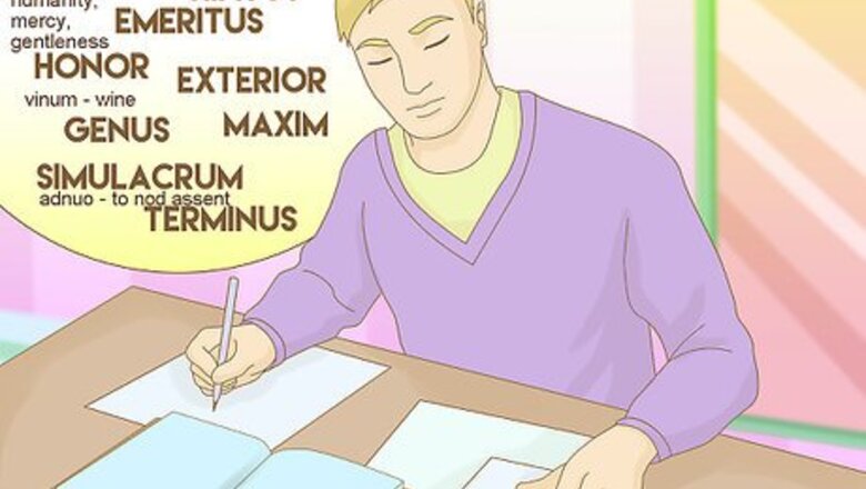 How to Learn Latin Vocabulary