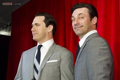 Wax statue of actor Jon Hamm unveiled at Madame Tussauds