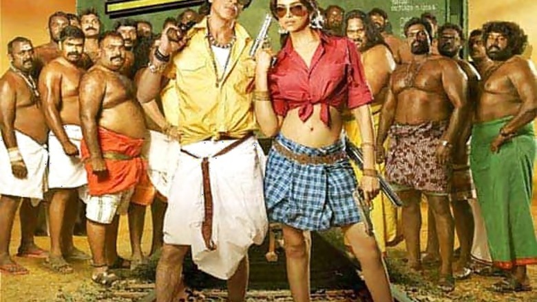 Shah Rukh's 'Chennai Express' posters spark debate