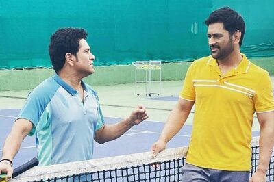 'One Frame Two GOATs' - A Look At Sachin Tendulkar and MS Dhoni Ad Shoot That's Making Fans Crazy