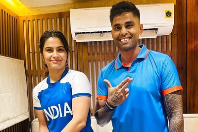 Manu Bhaker 'Learning Techniques of New Sport' as Ace Shooter Meets Up With Suryakumar Yadav