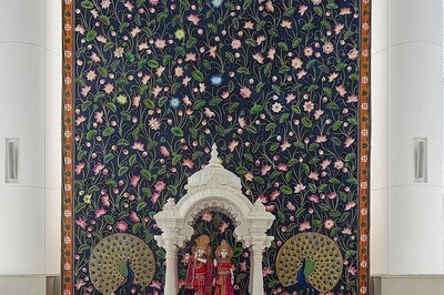 ‘Kamal Kunj’, One of the World’s Largest Pichwai Paintings at 56 Feet, on Display at NMACC