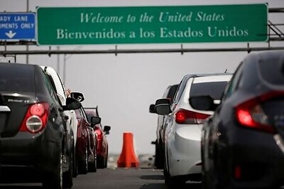 Long Delays At U.S.-Mexico Border Crossings After New Travel Restrictions